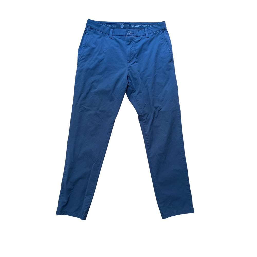 Vineyard Vines On The Go Pant Mens Blue Performance Chino SIZE 33x32